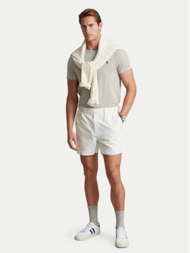 Polo Ralph Lauren T-Shirt Bsr 710680785 Szary Custom Slim Fit