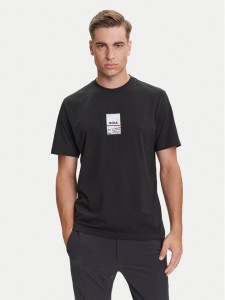 BOSS T-Shirt Photoprint 50545869 Czarny Relaxed Fit