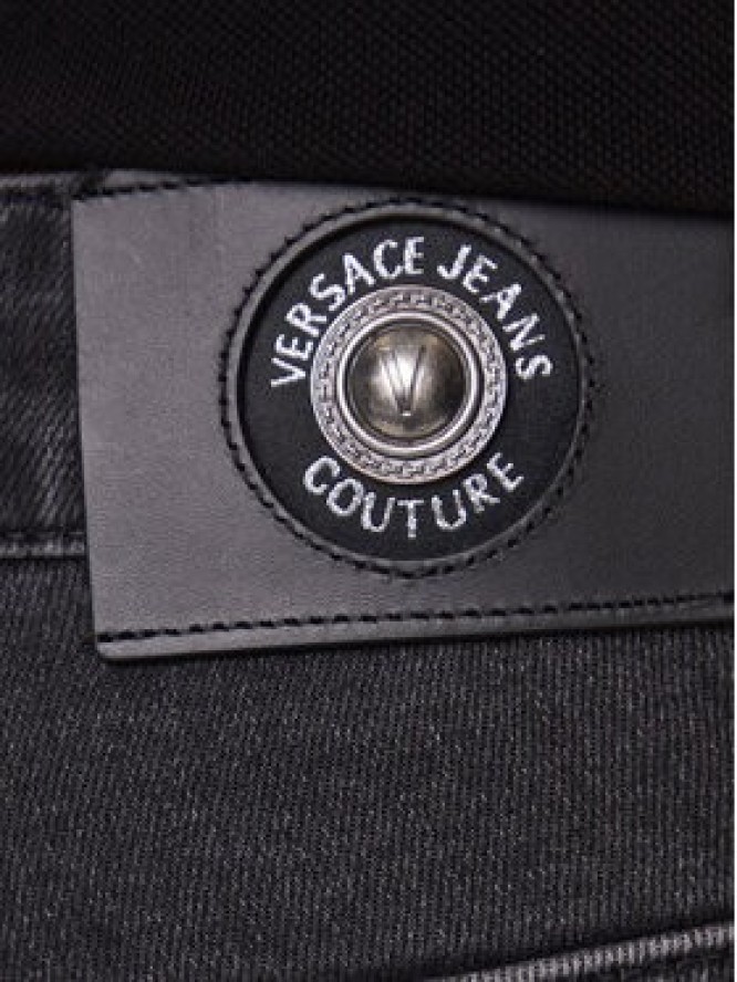 Versace Jeans Couture Jeansy 79GAB5D0 CDWRC Czarny Slim Fit