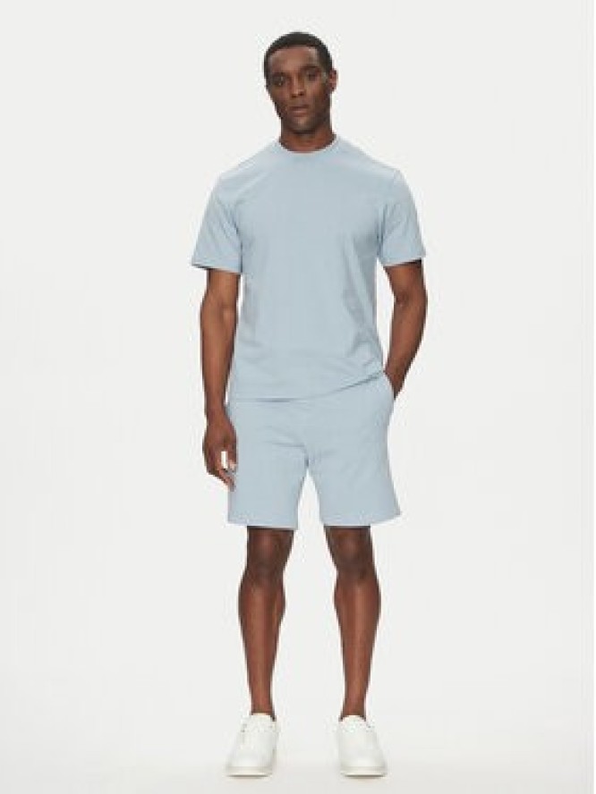 HUGO T-Shirt Dapolino 50488330 Błękitny Relaxed Fit