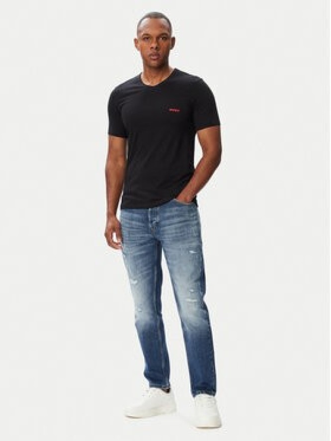 HUGO Komplet t-shirtów 50566316 Czarny Regular Fit