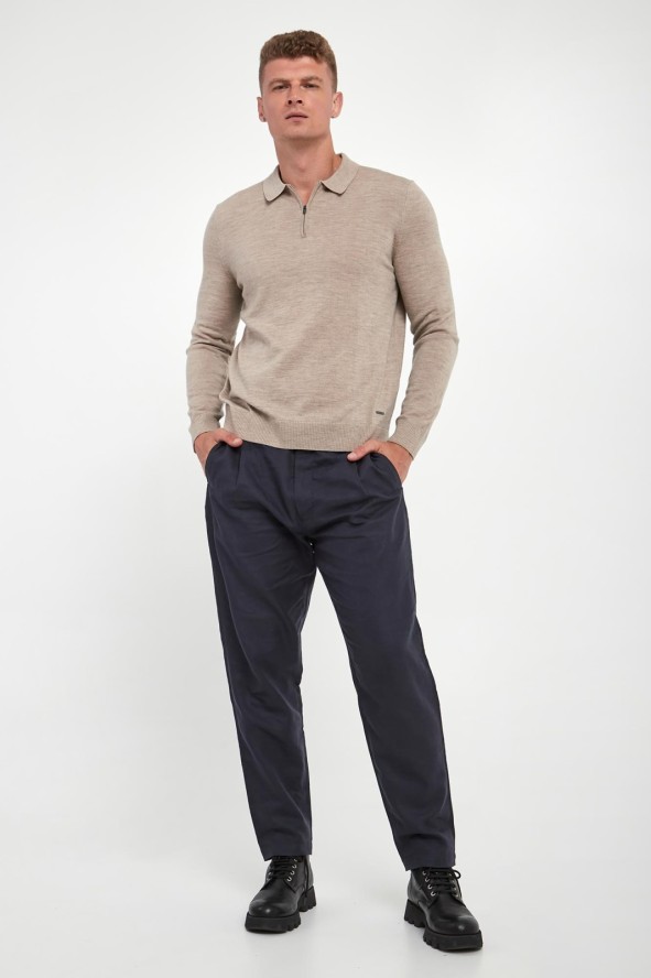 Sweter męski z wełny dziewiczej Dondor JOOP!