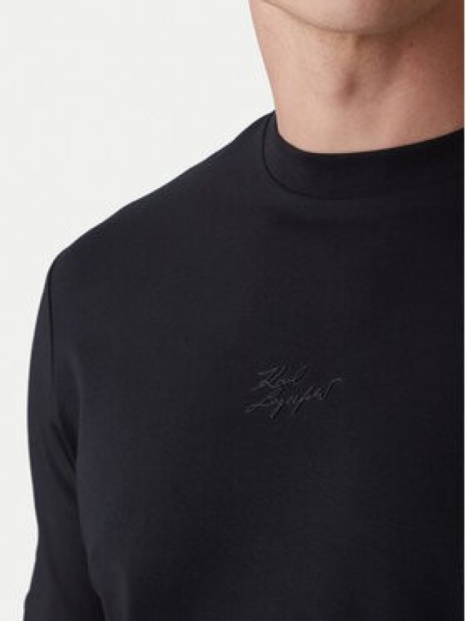 KARL LAGERFELD T-Shirt 755047 562235 Granatowy Regular Fit