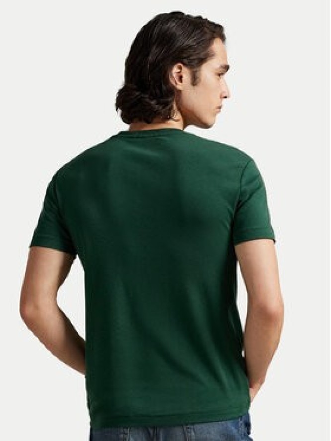 Polo Ralph Lauren T-Shirt 710740727099 Zielony Custom Slim Fit