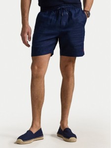 Polo Ralph Lauren Szorty materiałowe 710958586003 Granatowy Classic Fit