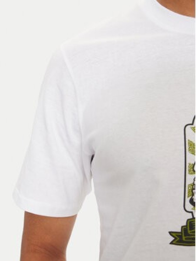 Jack & Jones T-Shirt Seven Skull 12262491 Biały Regular Fit