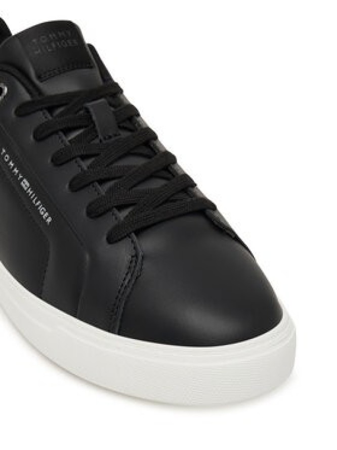 Tommy Hilfiger Sneakersy Icon Court Light Premium FM0FM05837 Czarny