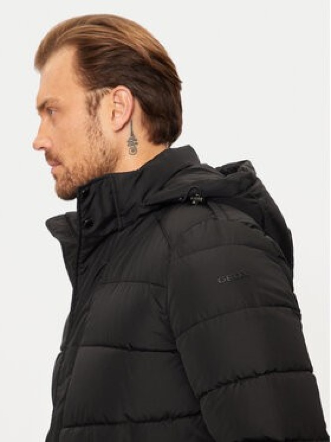 Geox Kurtka zimowa Leitan M4628C T3144 F9000 Czarny Regular Fit