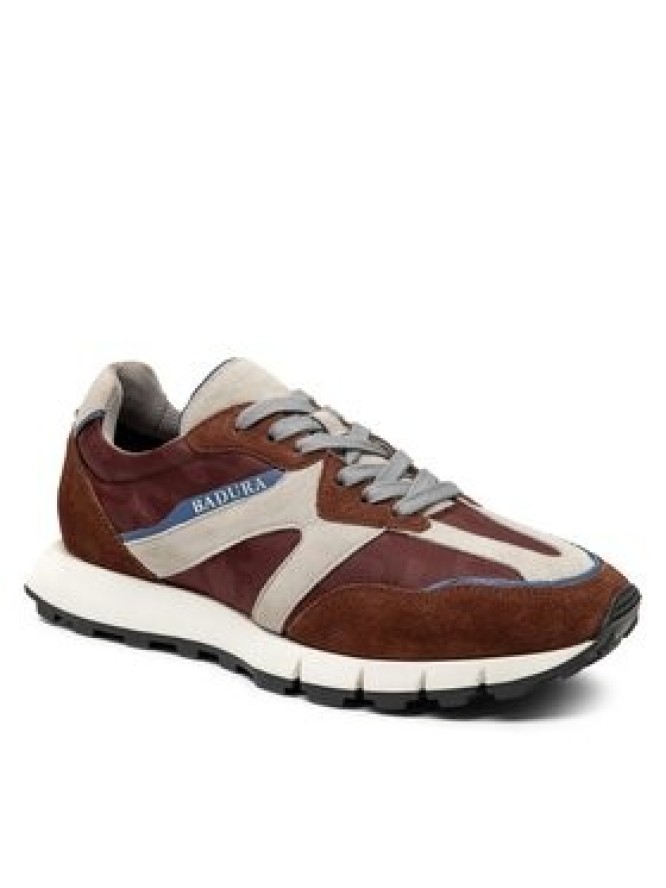 Badura Sneakersy JEFFREY-04 MI08 Bordowy