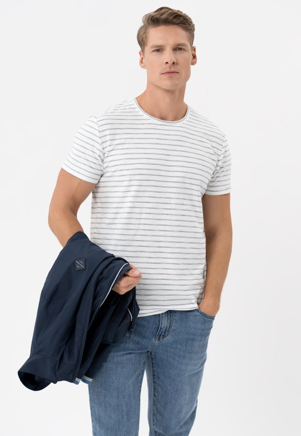 T-shirt w paski TM-ULF