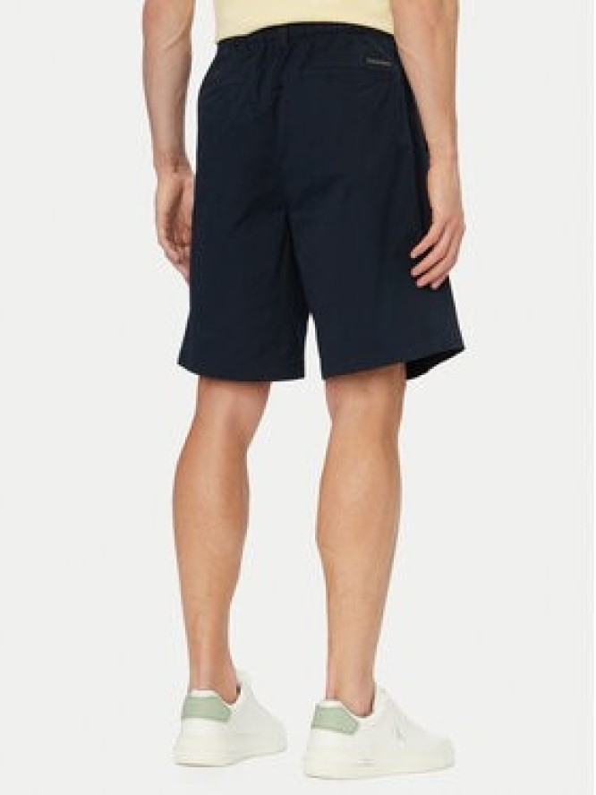 Calvin Klein Jeans Szorty materiałowe LV04RF612G Granatowy Regular Fit