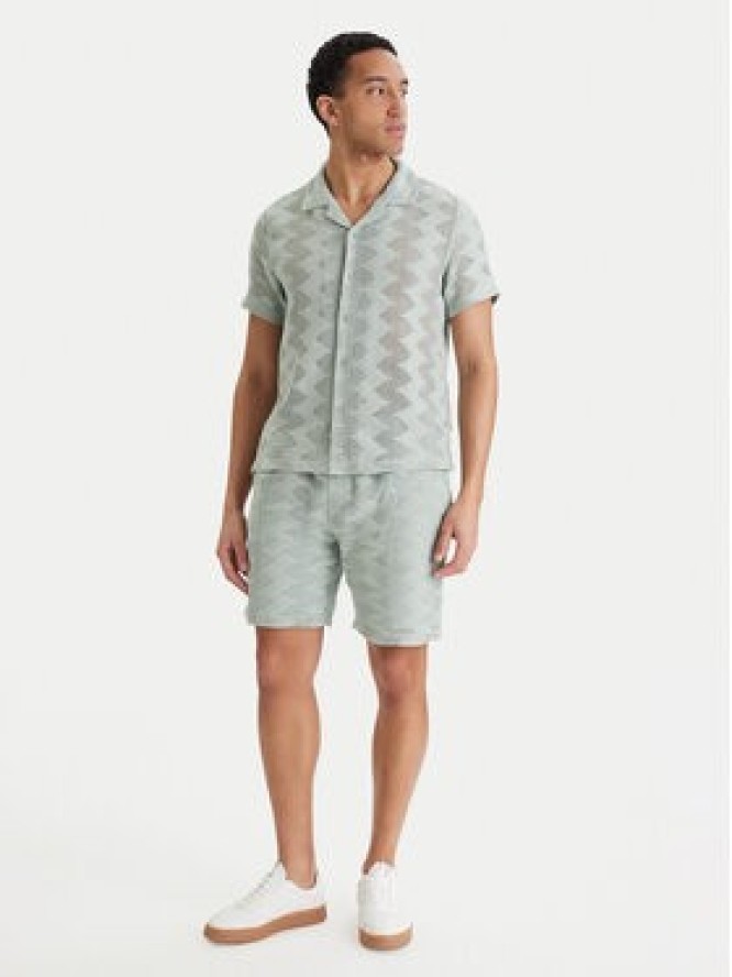 Guess Koszula M6GP46 K3236 Zielony Regular Fit