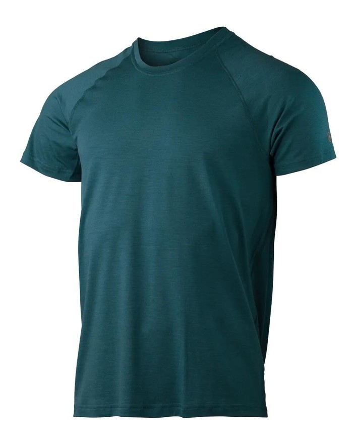 Koszulka Męska Lasting Quido 100% Merino Wool HIKING Niebieski (5454) XXL