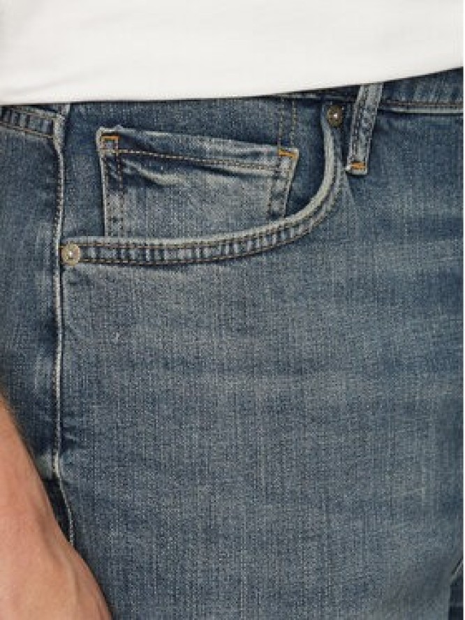 Guess Szorty jeansowe M6GD27 D0777 Niebieski Regular Fit