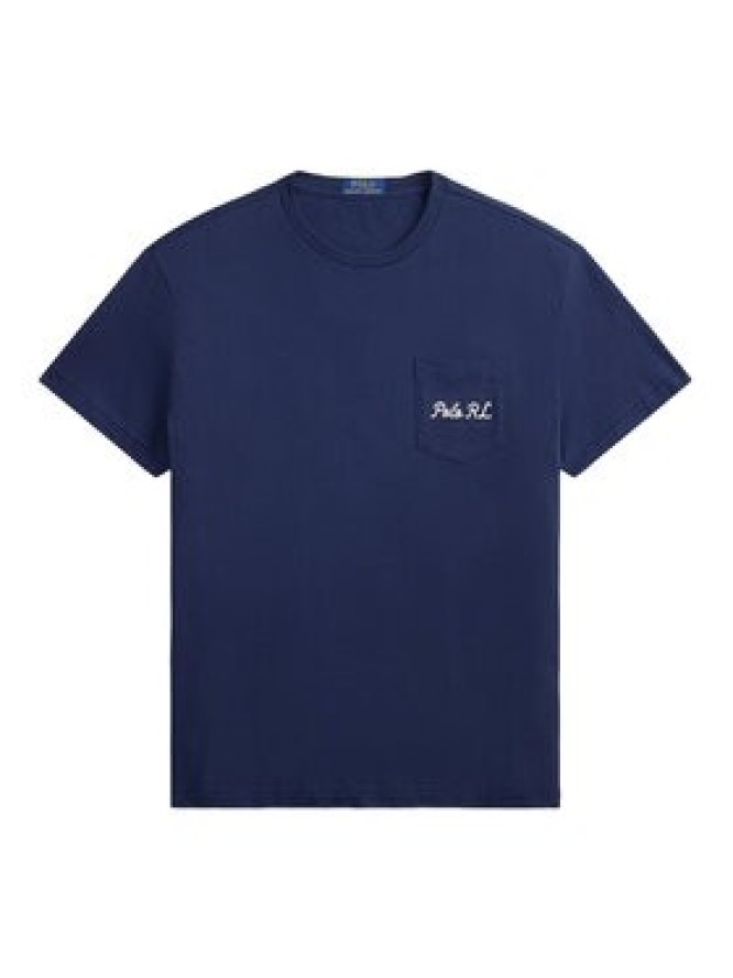 Polo Ralph Lauren T-Shirt 710B16610001 Granatowy Regular Fit