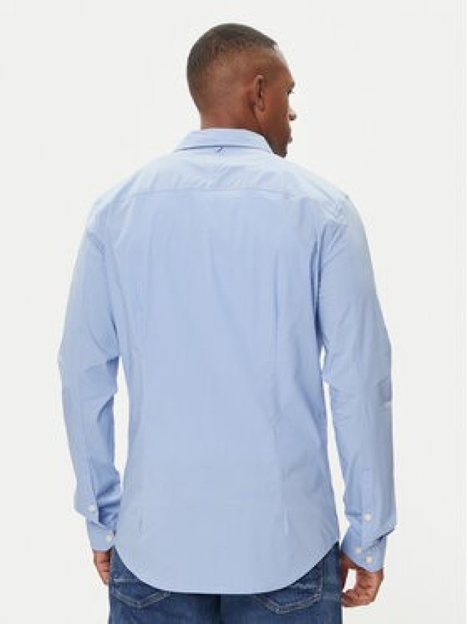 Tommy Jeans Koszula DM0DM04405 Błękitny Slim Fit