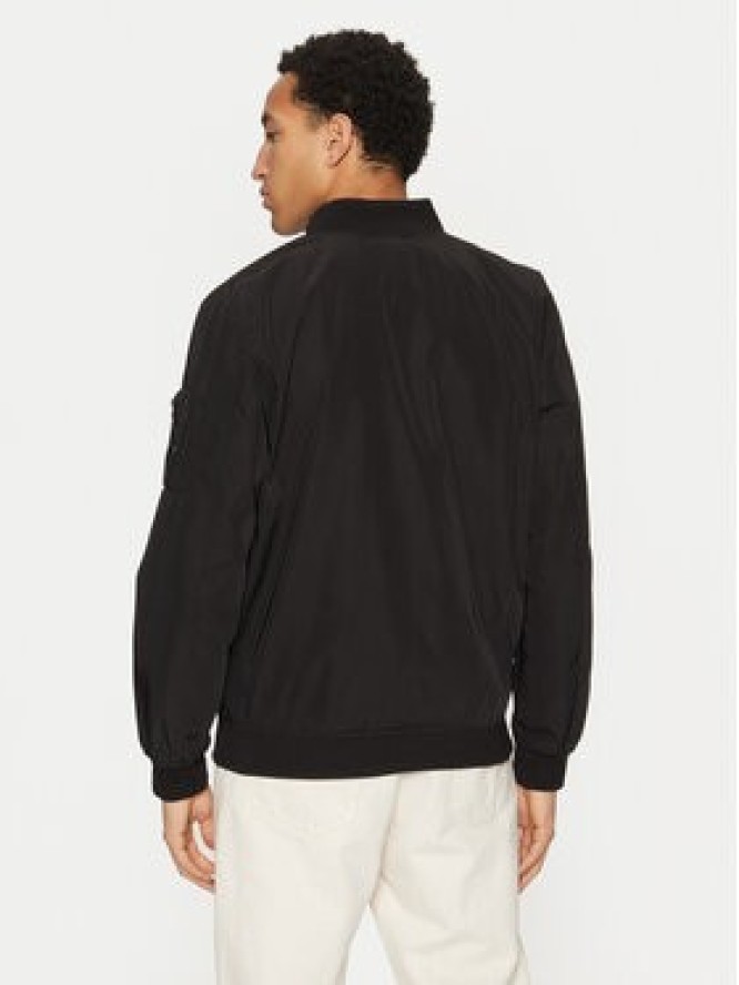 Guess Kurtka bomber M5RL02 WGU82 Czarny Regular Fit