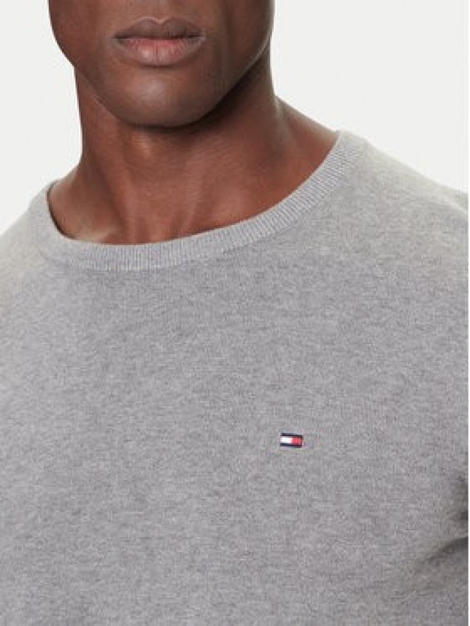 Tommy Hilfiger Sweter MW0MW14748 Szary Regular Fit