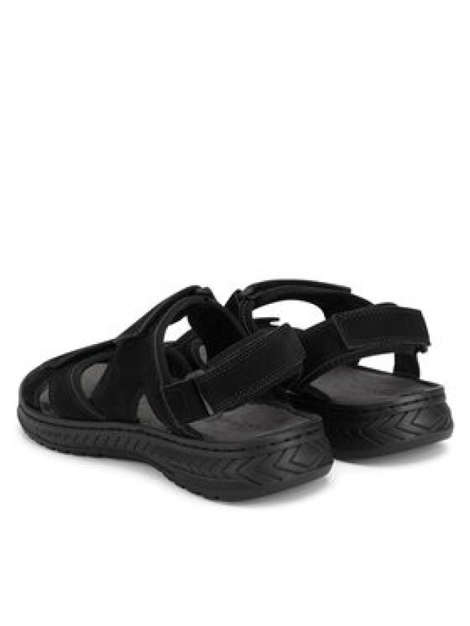 Lanetti Sandały TEREK-02 MBS Czarny