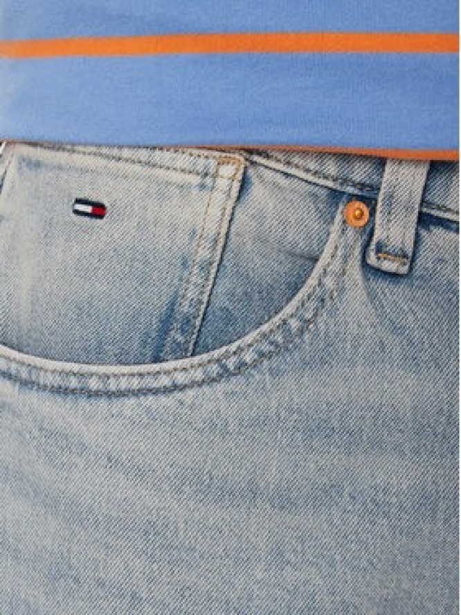 Tommy Jeans Szorty jeansowe Ronnie DM0DM22978 Niebieski jasny Slim Fit