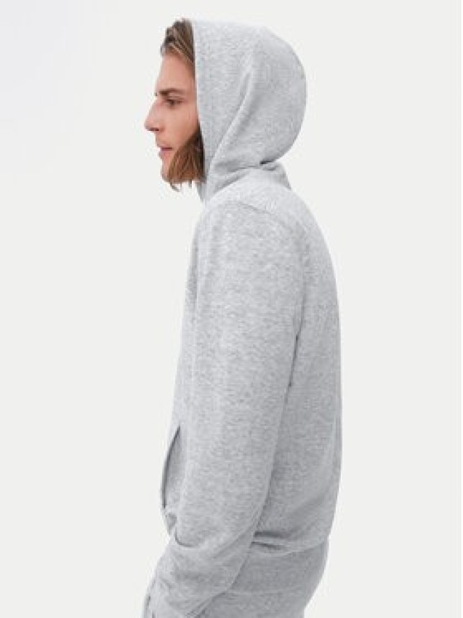 Champion Bluza Script Logo 217142 Szary Comfort Fit