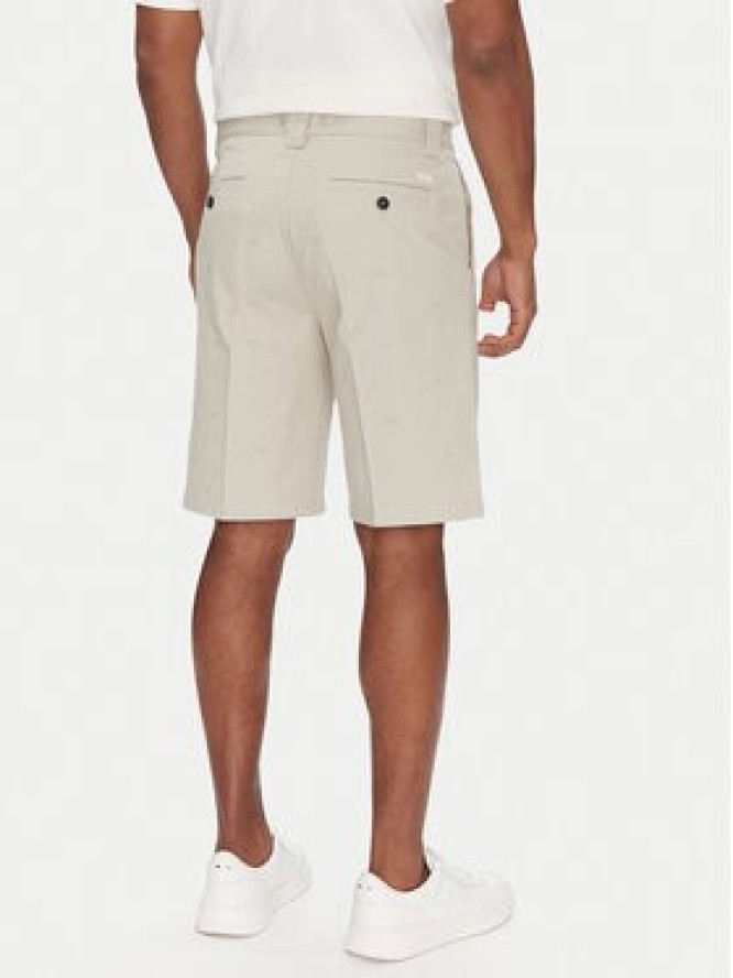 BOSS Szorty materiałowe Chino-Straight-S 50539161 Beżowy Regular Fit