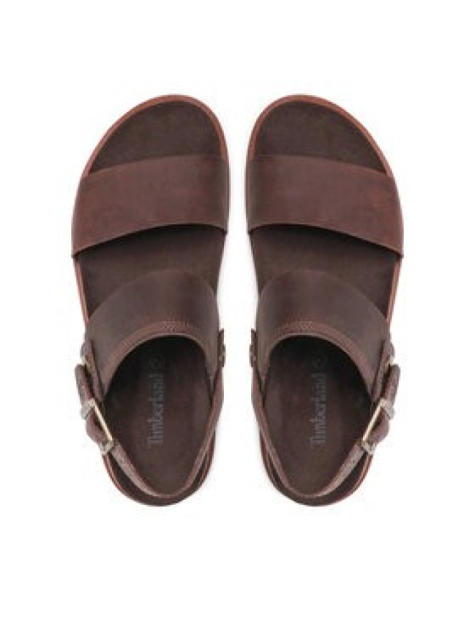 Timberland Sandały Amalfi Vibes 2Band Sandal TB0A419HV131 Brązowy