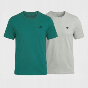 KOSZULKA MĘSKA LIMITOWANA 4F T-SHIRT KOMPLET ZESTAW 2 SZTUKI XL M3948 SS26