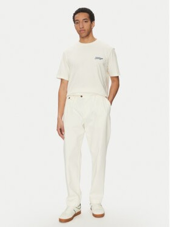 Tommy Hilfiger T-Shirt Summer Photo MW0MW38643 Beżowy Regular Fit