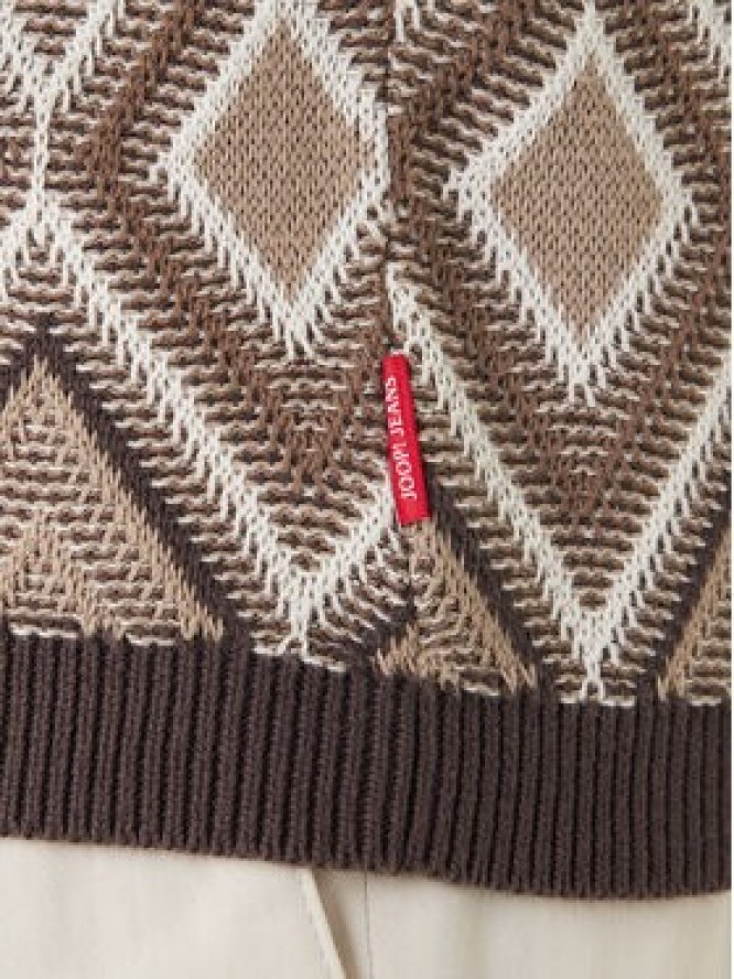 JOOP! Jeans Koszula Diamor 30101667 Brązowy Regular Fit