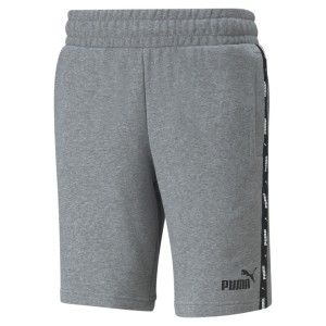 Męskie szorty Essentials+ Tape PUMA Medium Gray Heather