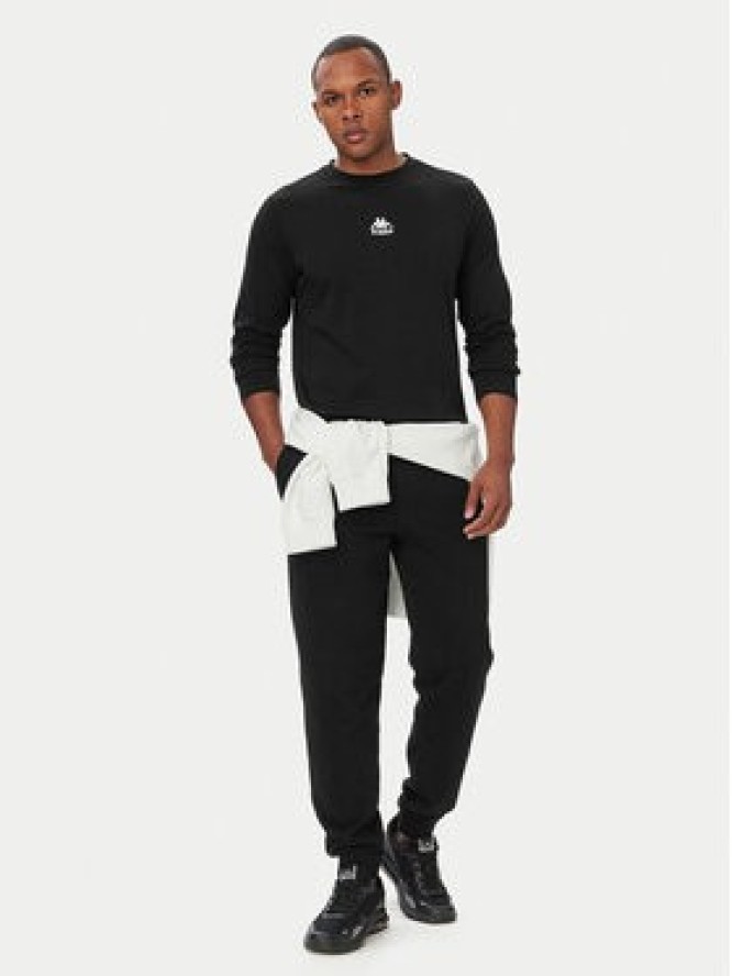Kappa Longsleeve 382J2RW Czarny Regular Fit