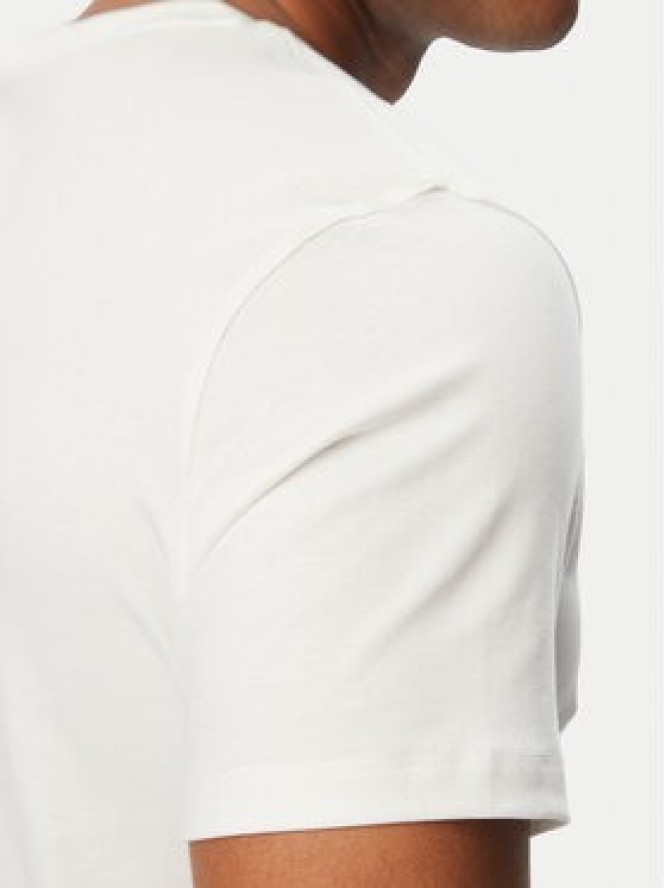 Calvin Klein T-Shirt LV04LG222G Biały Slim Fit