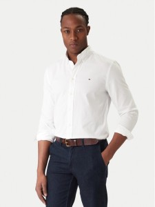 Tommy Hilfiger Koszula Core Flex MW0MW39988 Biały Regular Fit