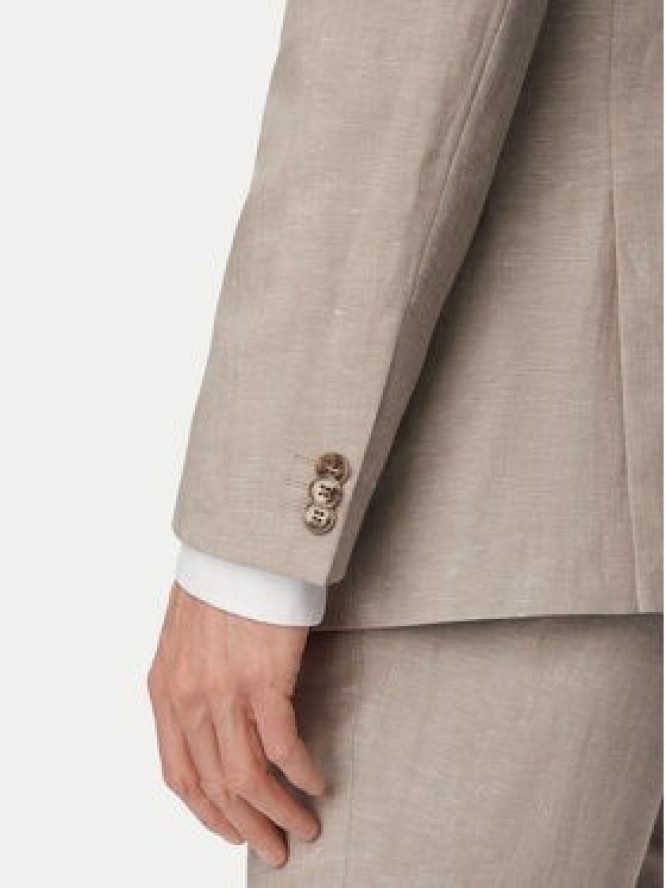 HUGO Garnitur Arti/Hesten242V1X 50559671 Beżowy Extra Slim Fit