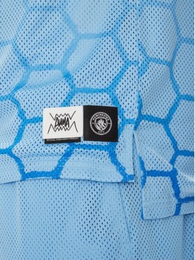 Puma Tank top Hoops Manchester City 631693 Błękitny Regular Fit