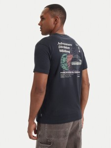 Billabong T-Shirt Approach EBYZT00298 Granatowy Regular Fit