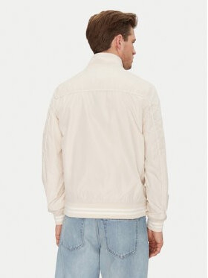 Guess Kurtka bomber M5GL28 WH762 Beżowy Regular Fit