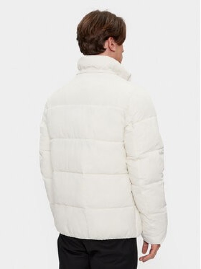 Calvin Klein Kurtka zimowa Crinkle K10K110336 Écru Regular Fit
