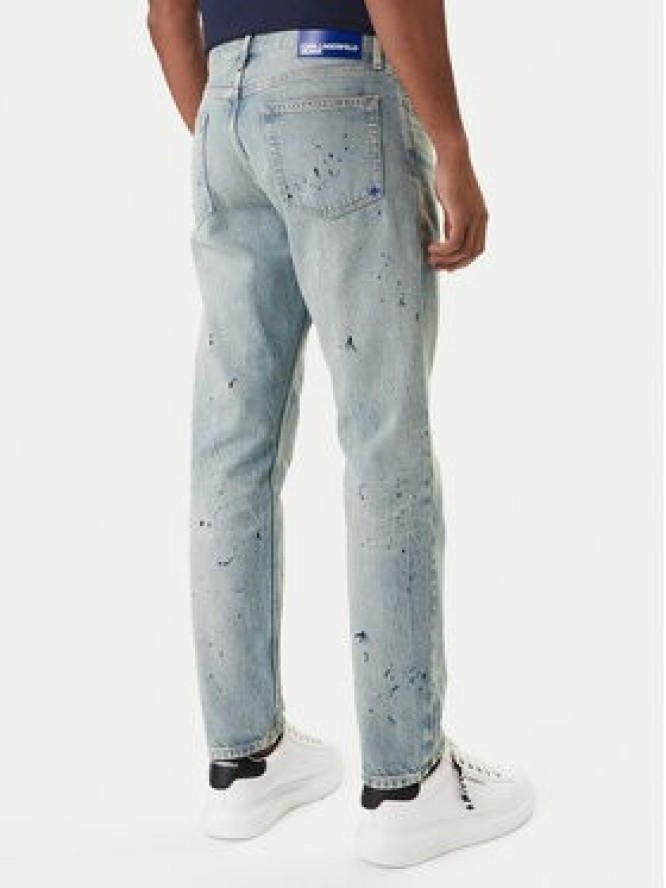 Karl Lagerfeld Jeans Jeansy B1M10054 Niebieski Tapered Fit