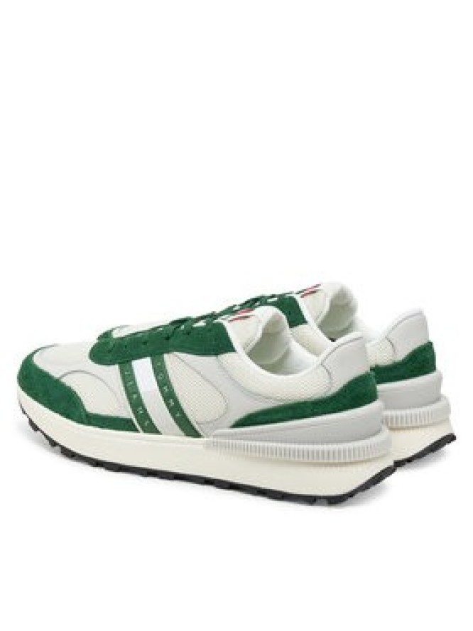 Tommy Jeans Sneakersy Tjm Technical Runner Ess EM0EM01537 Zielony