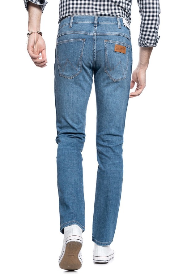 WRANGLER SPODNIE MĘSKIE LARSTON DE-LITE BLUE W18SQ148R 112127589