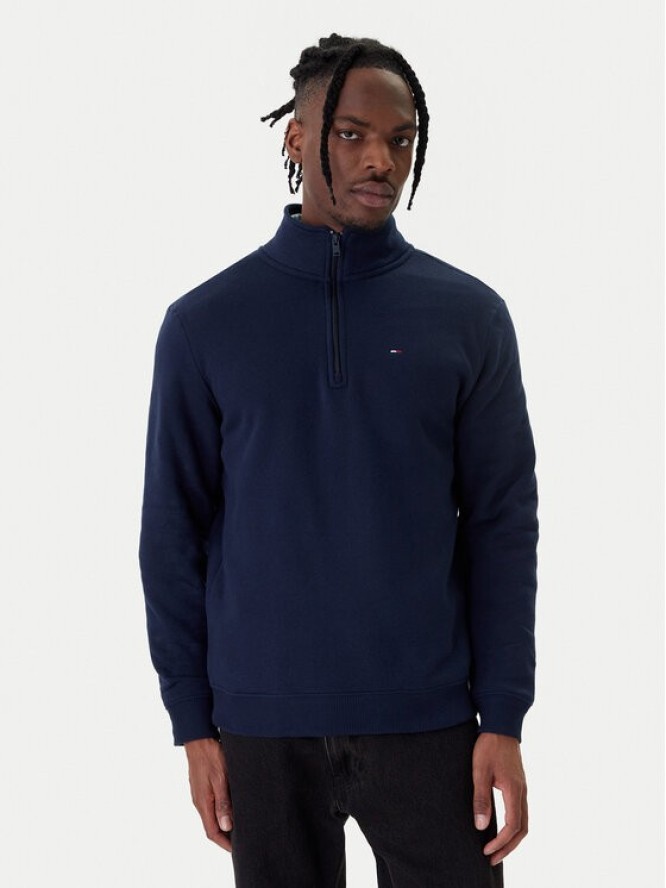 Tommy Jeans Bluza DM0DM20339 Granatowy Regular Fit
