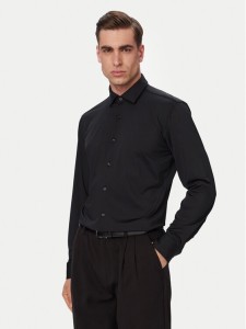HUGO Koszula Kenno 50481195 Czarny Slim Fit