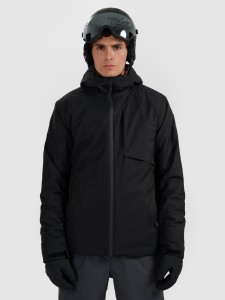 4F Kurtka narciarska membrana 5000 męska - czarna 3XL