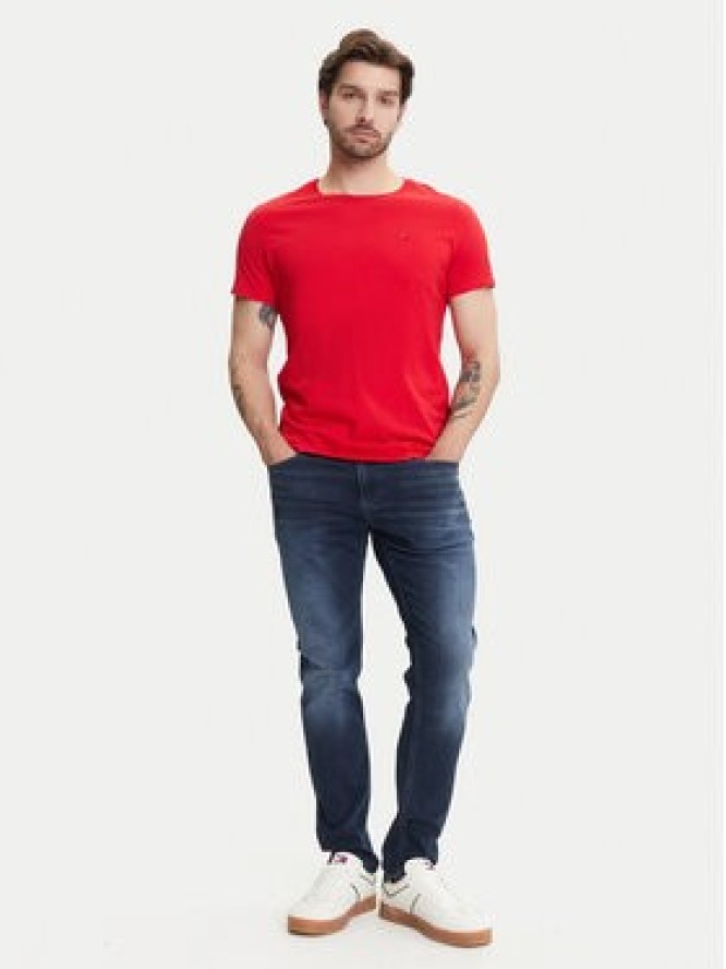 Tommy Jeans Jeansy Austin DM0DM21901 Granatowy Slim Fit