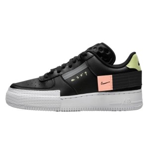 Buty do chodzenia dla dorosłych Air Force 1 Low Drop Type Black
