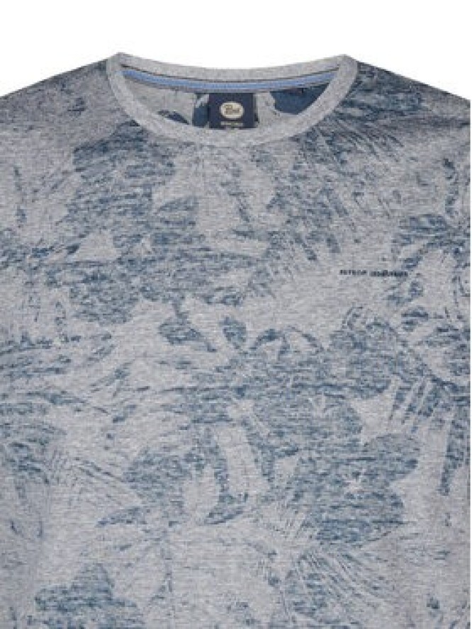 Petrol Industries T-Shirt M-1050-TSR650 Granatowy Regular Fit