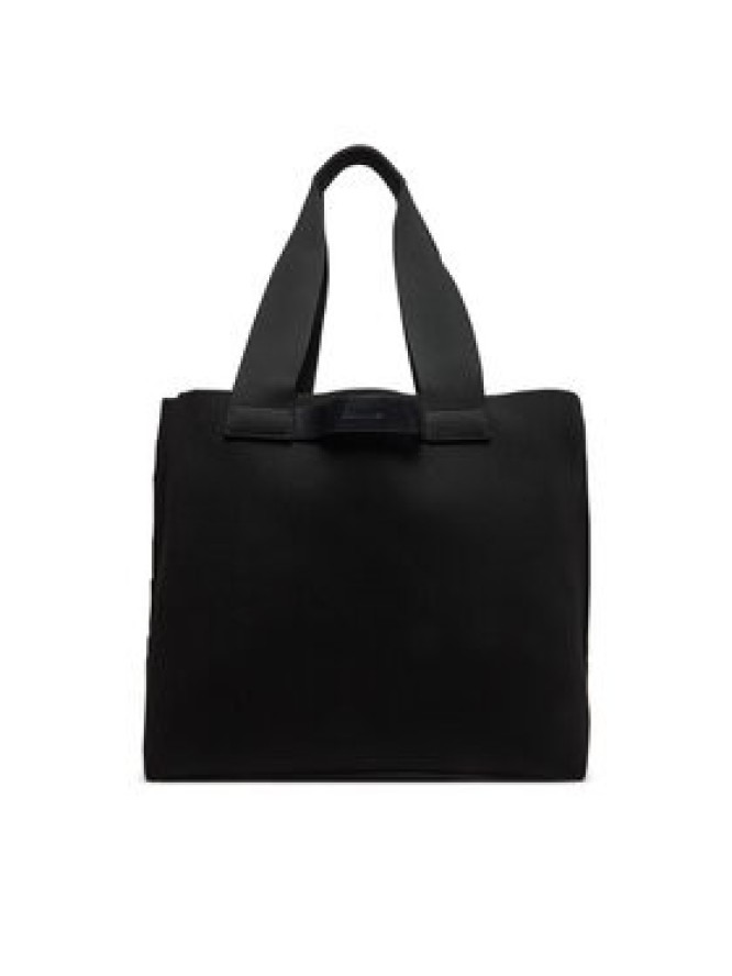 Calvin Klein Torba Ck Ease E/W Tote Knit K50K512892 Czarny
