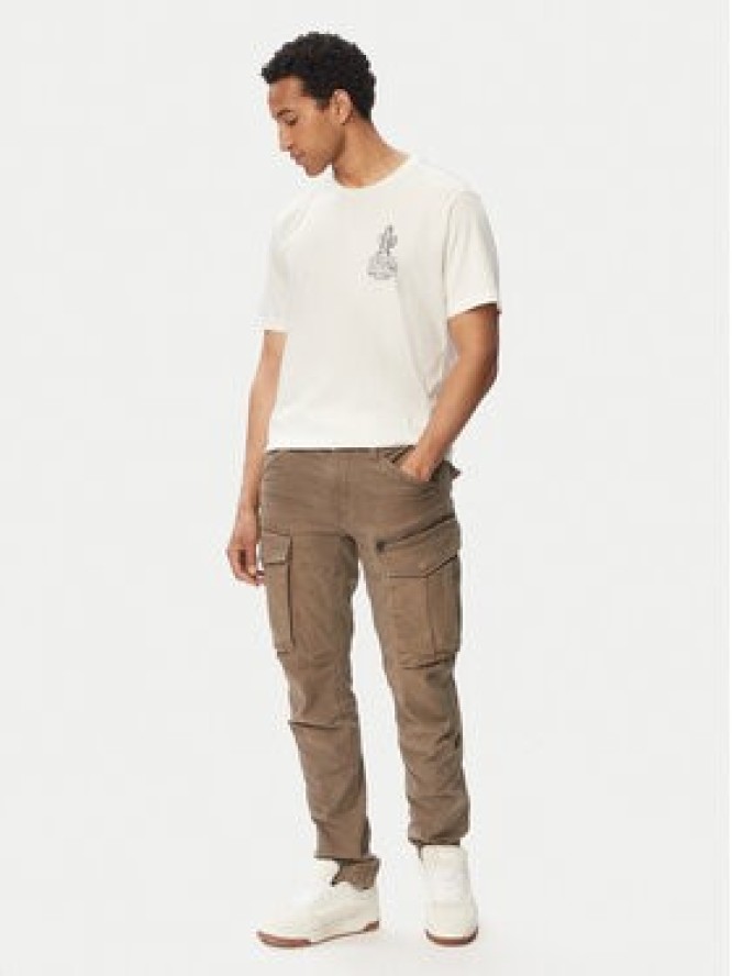 RVCA T-Shirt Deth Valley 23A351532 Biały Regular Fit